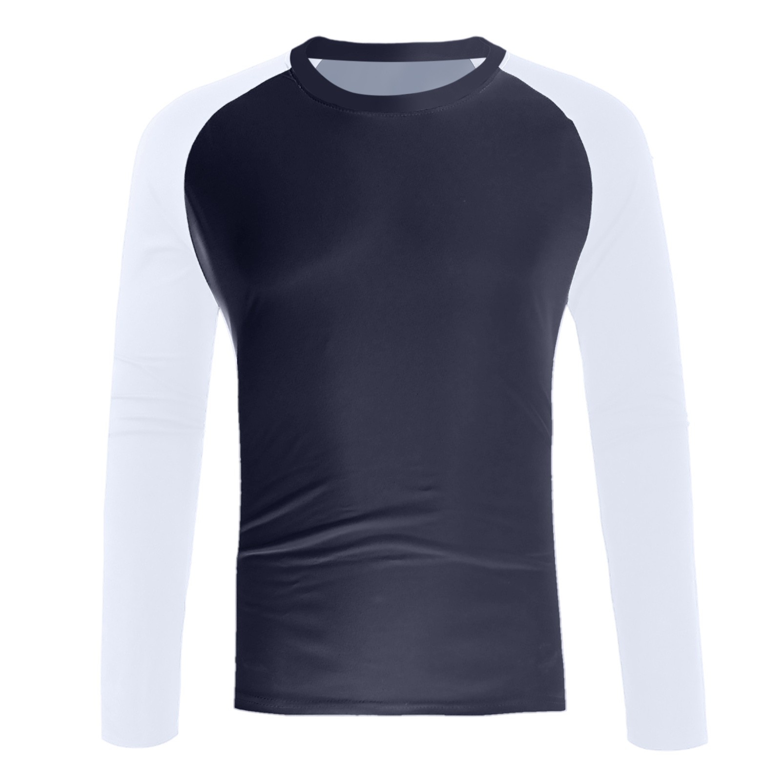 thumbnail image 5 of Camiseta informal de verano para hombre: poliéster y spandex, manga larga, versátil para combinar., 5 of 5